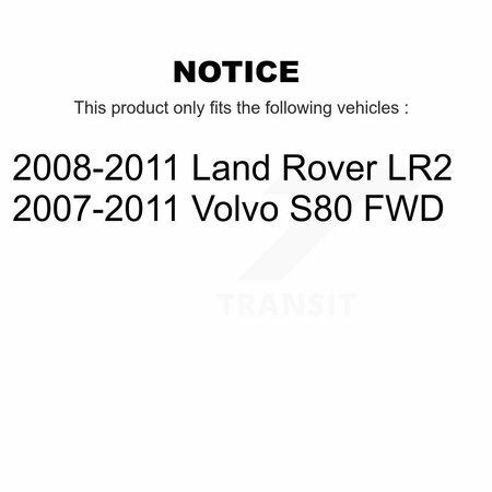 Cmx Rear Ceramic Disc Brake Pads For Volvo S80 Land Rover LR2 CMX-D1314